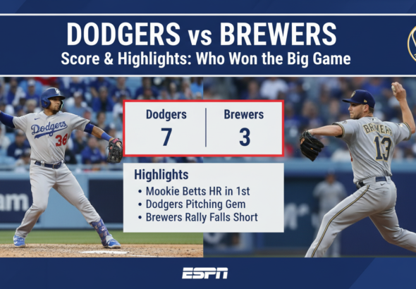 dodgers - brewers